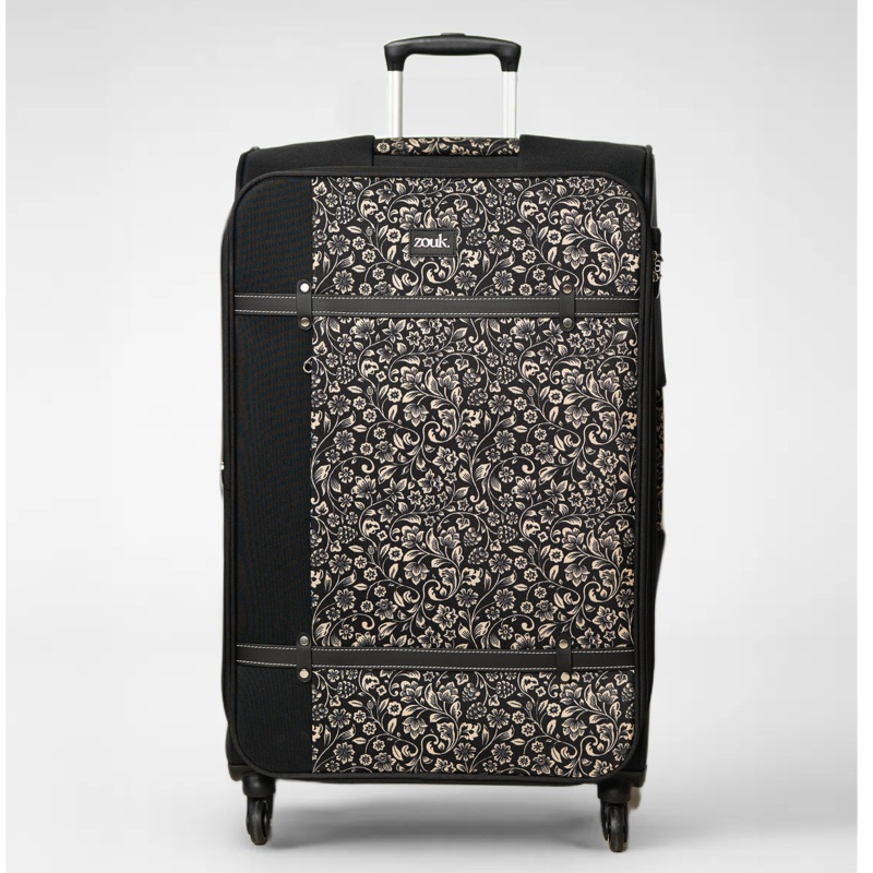 FloMotif Saira Trolley Bag – Black (Large)