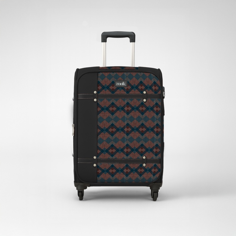 Periyar Waves Saira Trolley Bag – Black (Cabin)