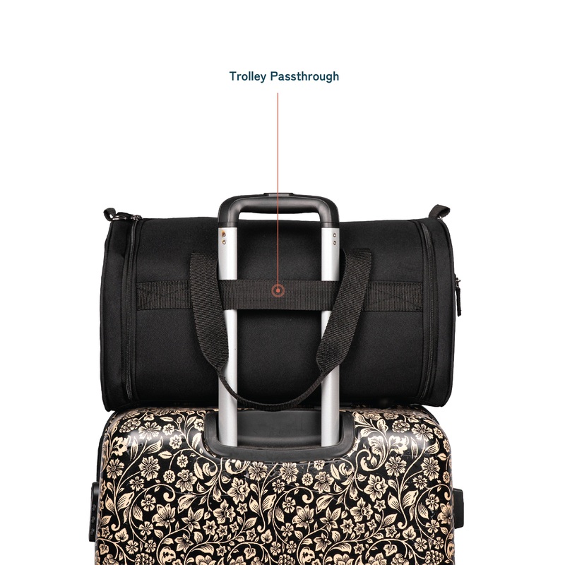Bombay Houndstooth Travel Duffle Bag