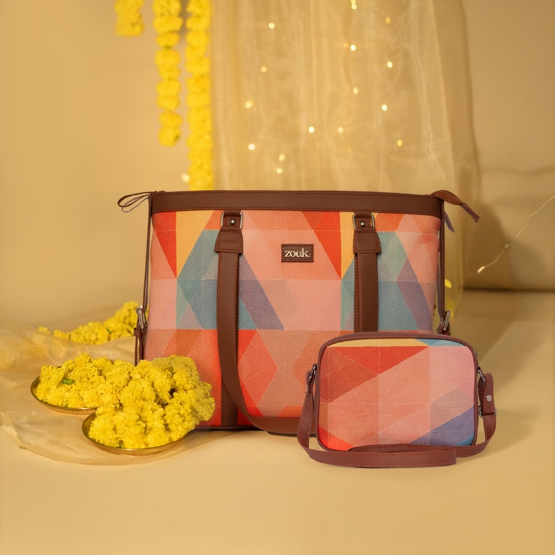 GeoOptics Women’s Office Bag and Sling Bag Combo