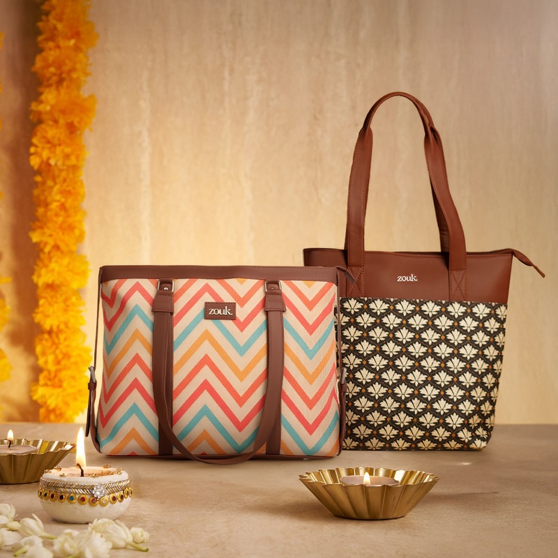 WavBeach Women’s Office Bag and Bidri Kaiser Everyday Tote Bag Combo