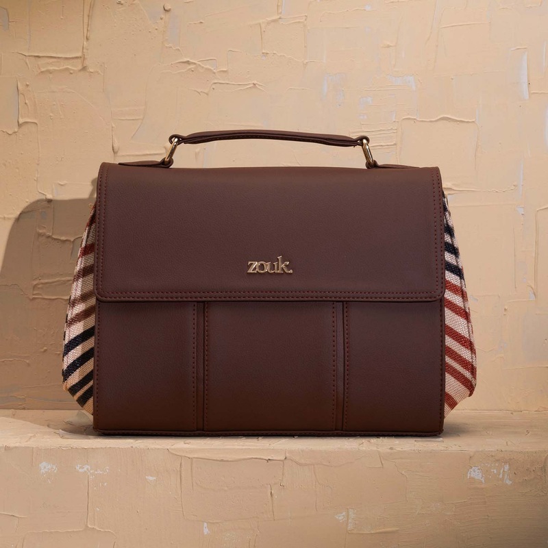 Rhea Kapoor Satchel Bag – Qutub Stripes