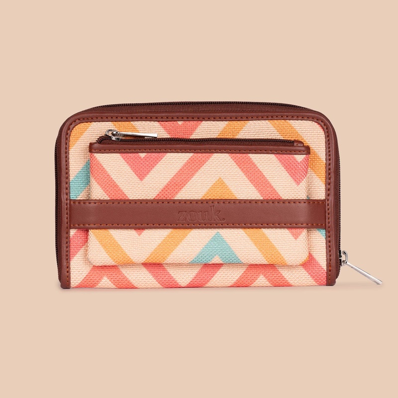 WavBeach Classic Zipper Wallet