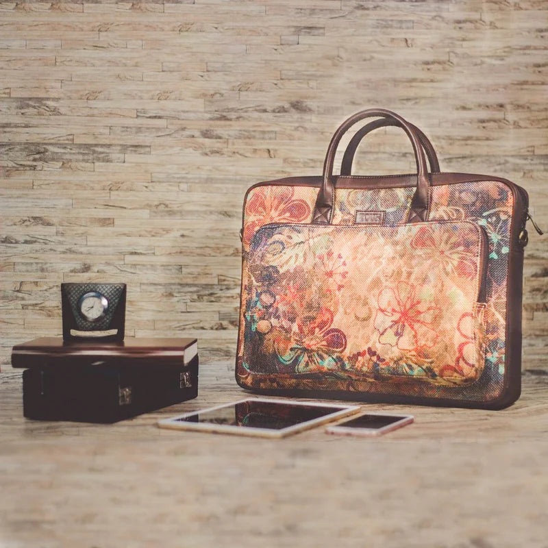 FloLov & Taj Nakashi – Laptop Bag & Flap Sling Bag Combo