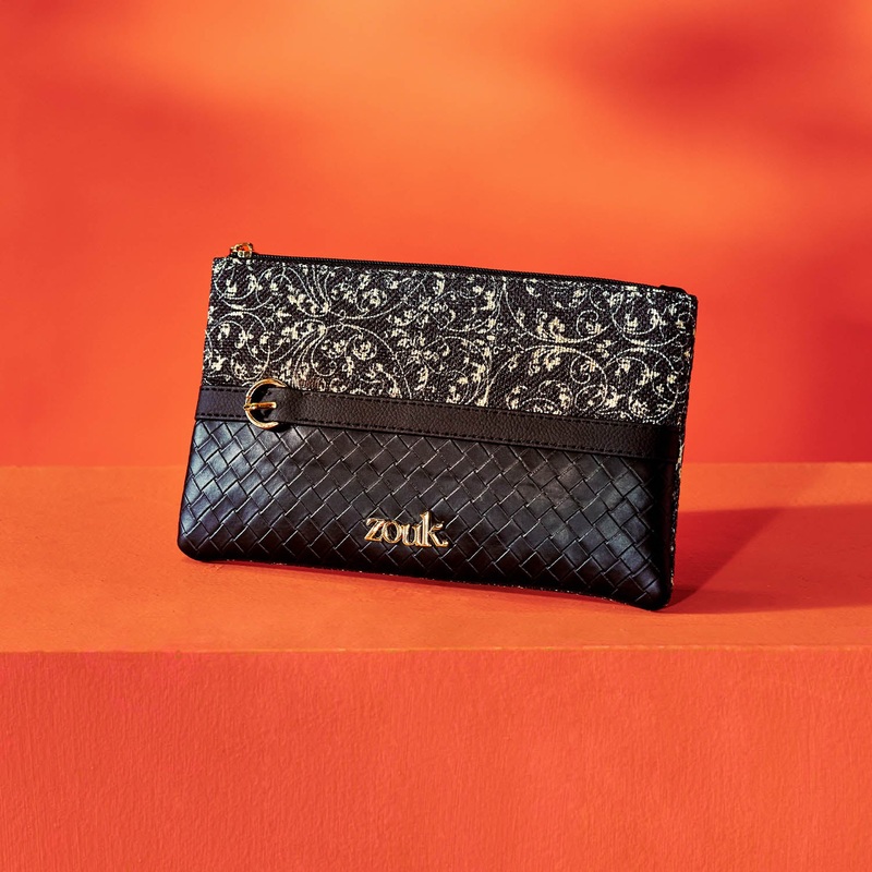 Clara Cosmetic Pouch – Lattice Lace