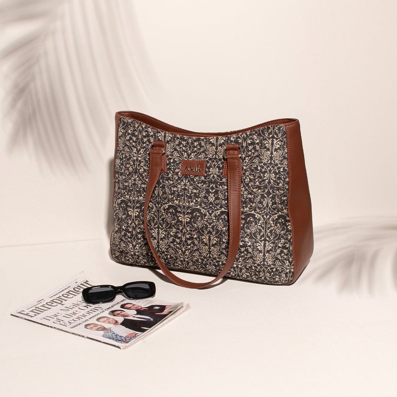 Lattice Lace Getaway Handbag