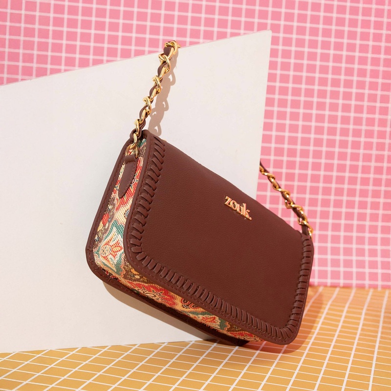 Aalya Baguette – Mughal Art Multicolor