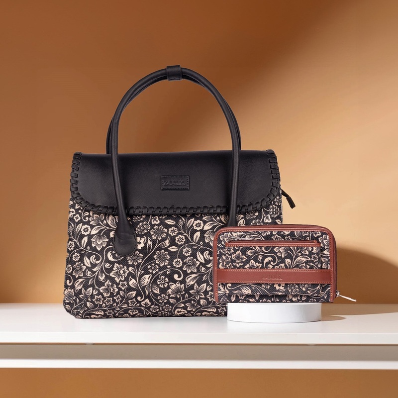 FloMotif – SAK Satchel & Classic Zipper Wallet Combo