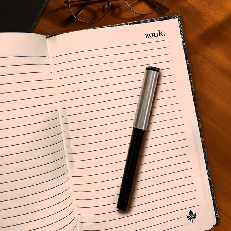 Zouk Diary & Bookmark – Multicolor Mandala