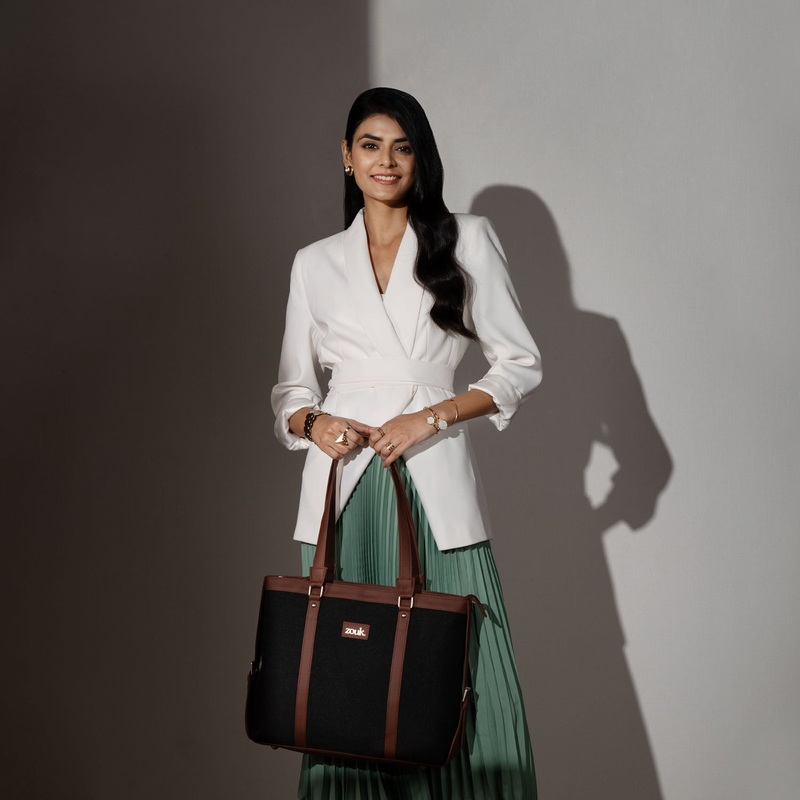 Jet Black Women’s Office Bag