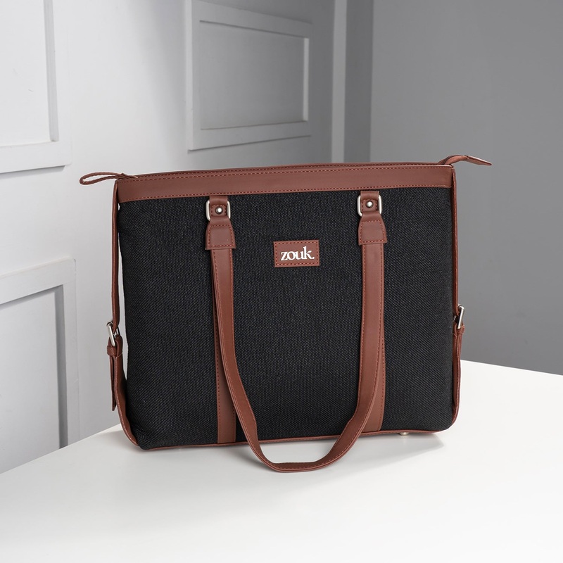 Jet Black Women’s Office Bag