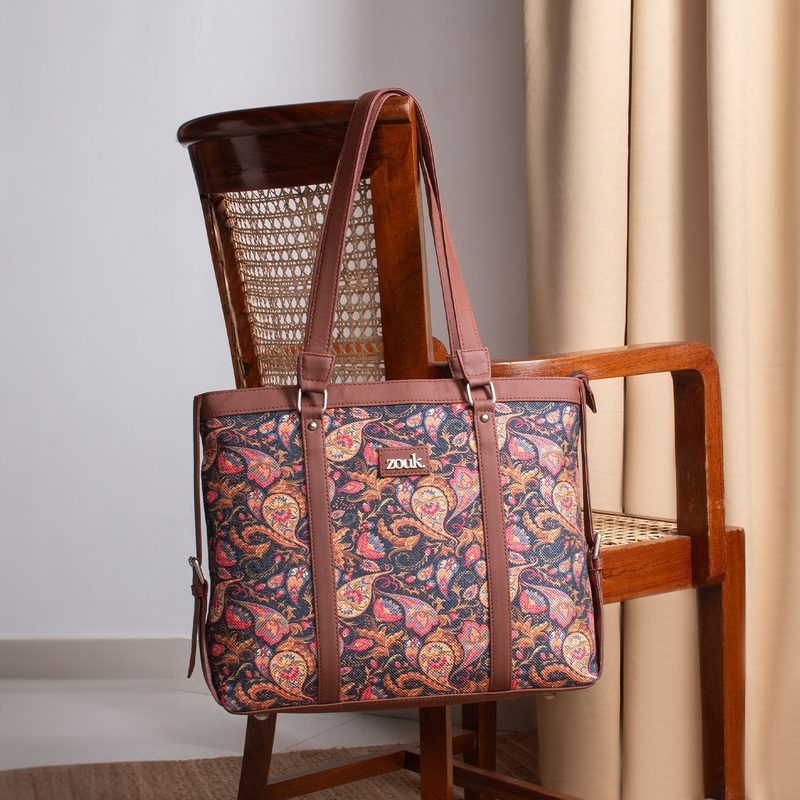 Paisley Print Women’s Office Bag