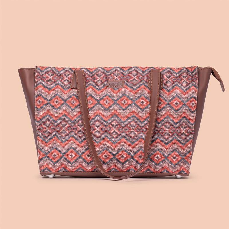 Gwalior weaves – Office Tote Bag & Flap Sling Combo