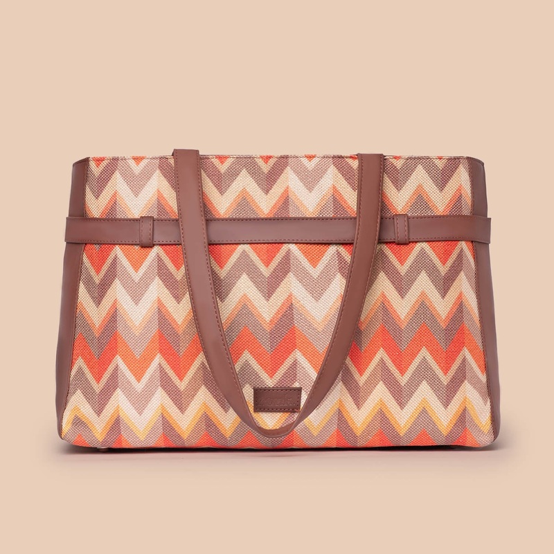 Tidal wave – Statement Office Bag & Regular Sling Bag Combo