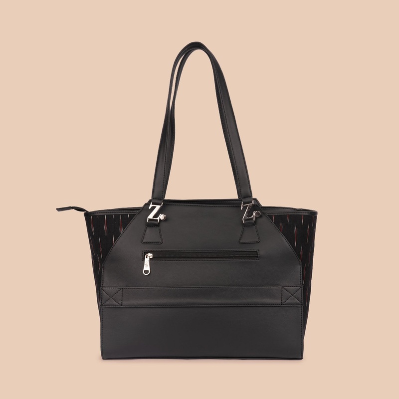 Ikat GreRed – Classic Business Bag & Structured Shoulder Bag Combo