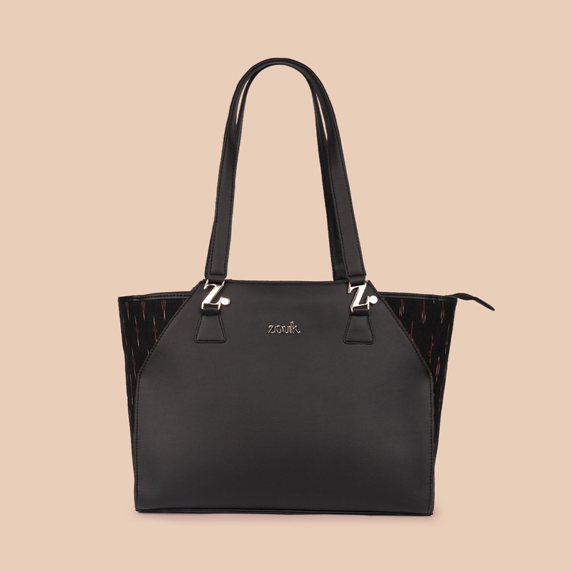 Ikat GreRed – Classic Business Bag & Structured Shoulder Bag Combo