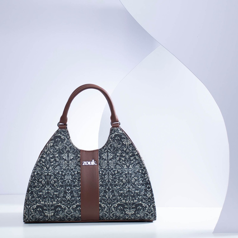 Konkona Statement Satchel Bag – Lattice Lace