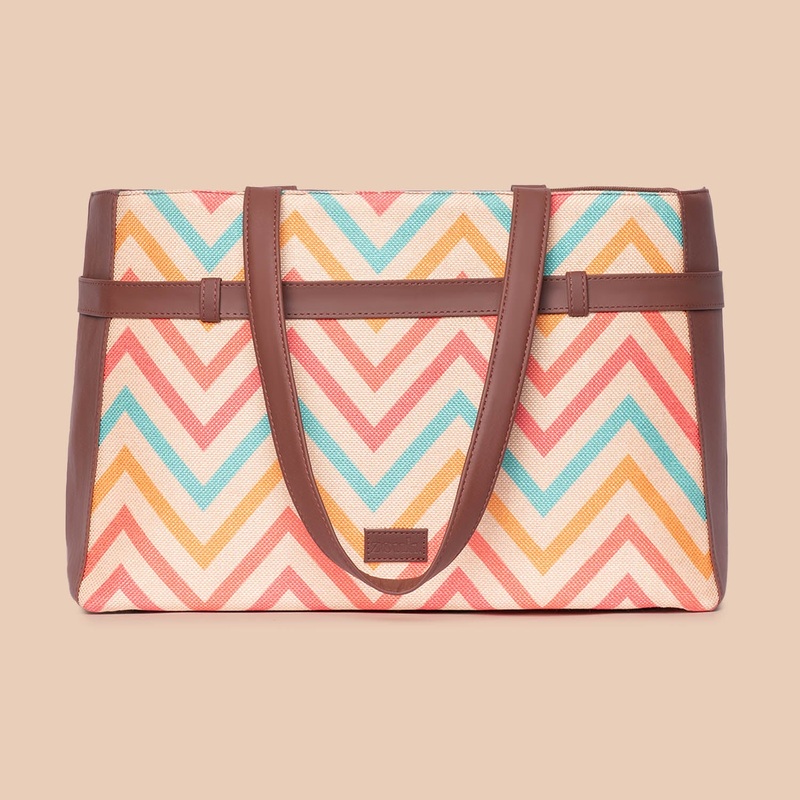 WavBeach – Statement Office Bag & U-Shaped Sling Bag Combo