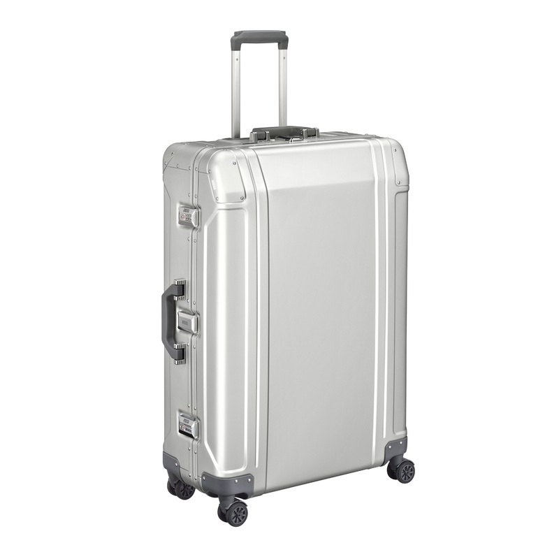 Geo Aluminum | 30″ Spinner Travel Case SILVER