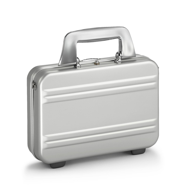 Small Aluminum Attach | Mini Shoulder Attach Case SILVER