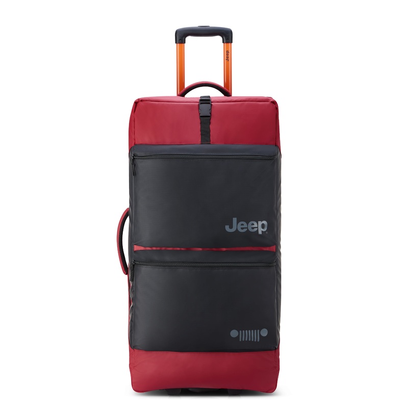 JS006B – Large Rolling Duffel Bag Tomato Red