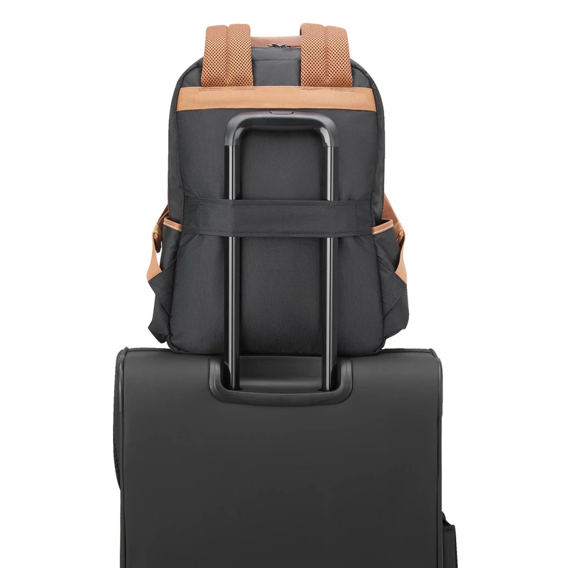 FLANERIE SE – Laptop Backpack Black/Brown