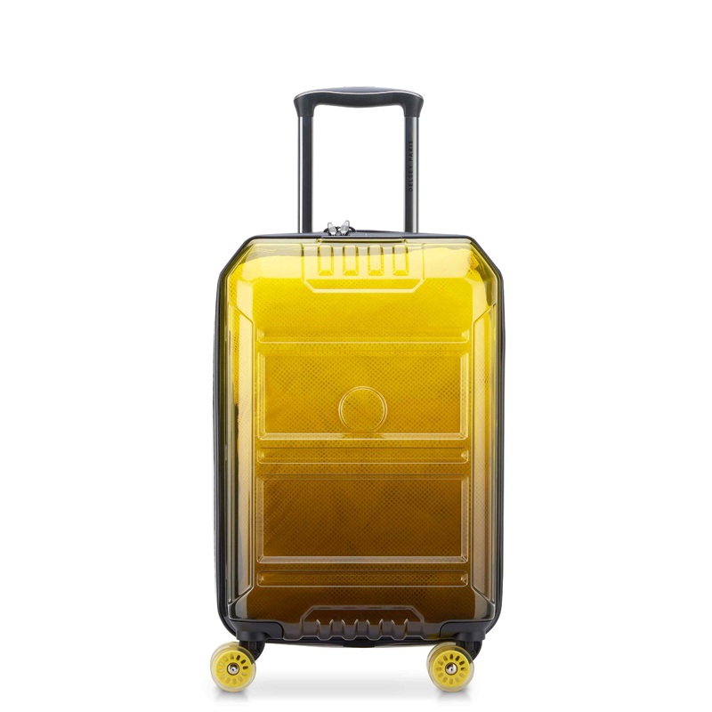 REMPART – Translucent Carry-On Expandable Spinner Translucent Yellow