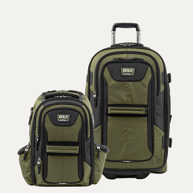 Bold By Travelpro Backpack / Medium Check-In Set (Green)