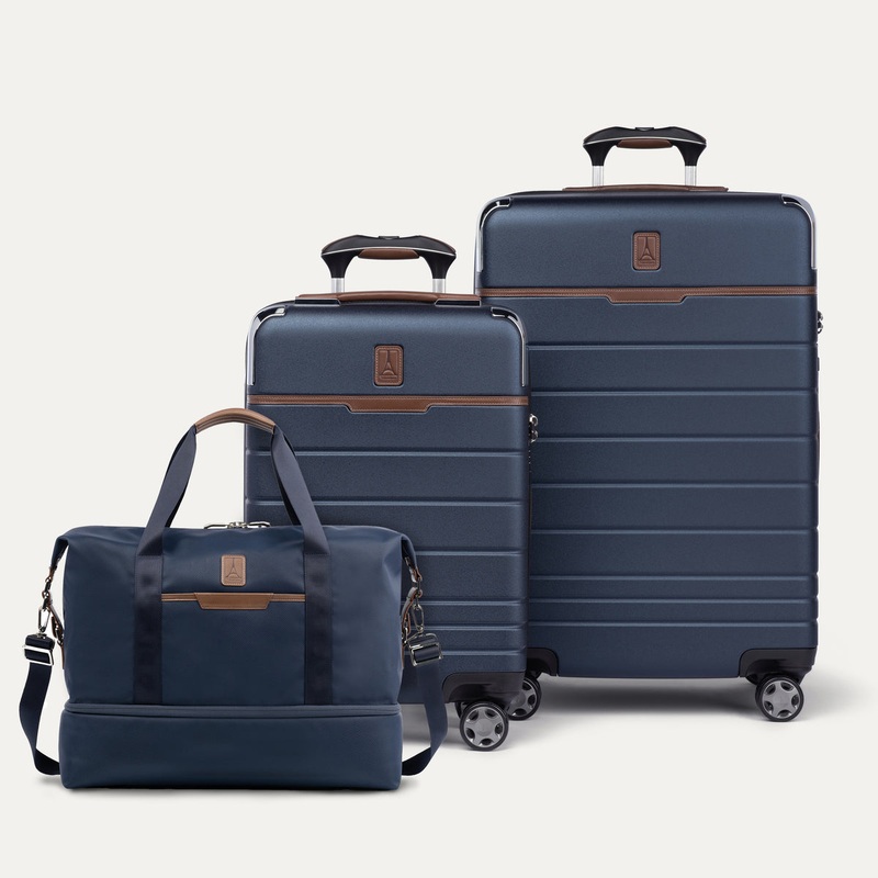 Travelpro x Travel + Leisure Carry-On / Medium Check-In / Drop-Bottom Weekender Set