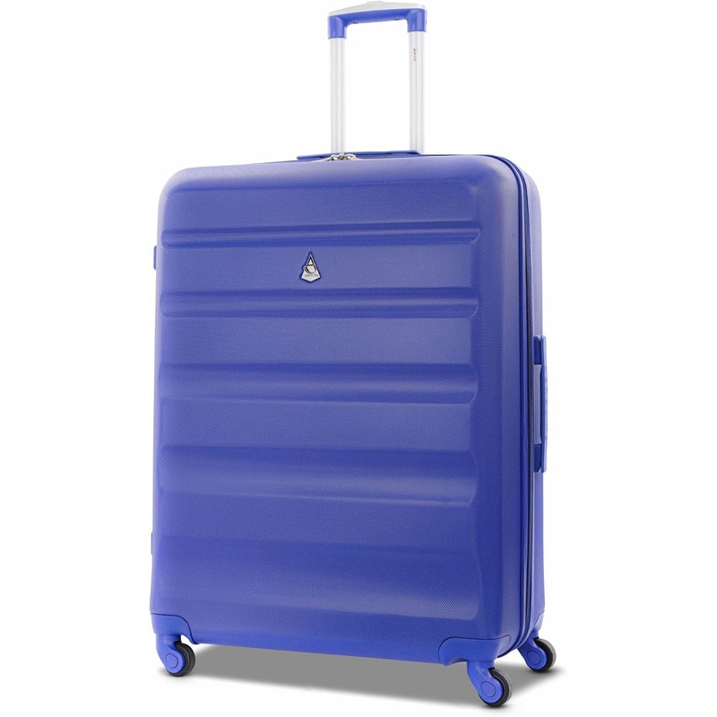 Aerolite 25″ Large (69x50x27cm) Lightweight Hard Shell Luggage Suitcase, Lightweight & Strong with 4 Wheels, 5 Years Guarantee Royal Blue