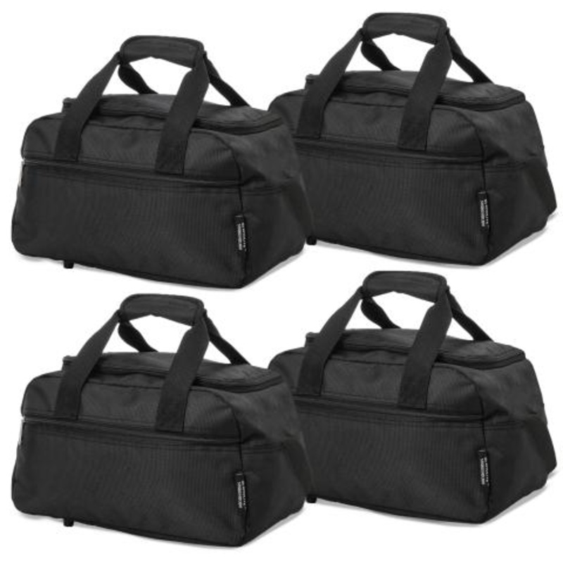 Aerolite (35x20x20cm) Hand Luggage Holdall Bag (x4 Set)