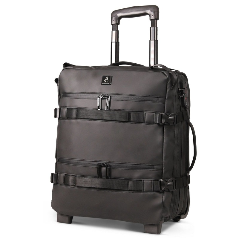 Aerolite Waterproof 45x36x20cm Easyjet Underseat Cabin Bag  32L Travel Trolley with 2 Wheels, TSA Lock & 15.6 Laptop Compartment  Easyjet Maximum Size Hand Luggage – Dark Green