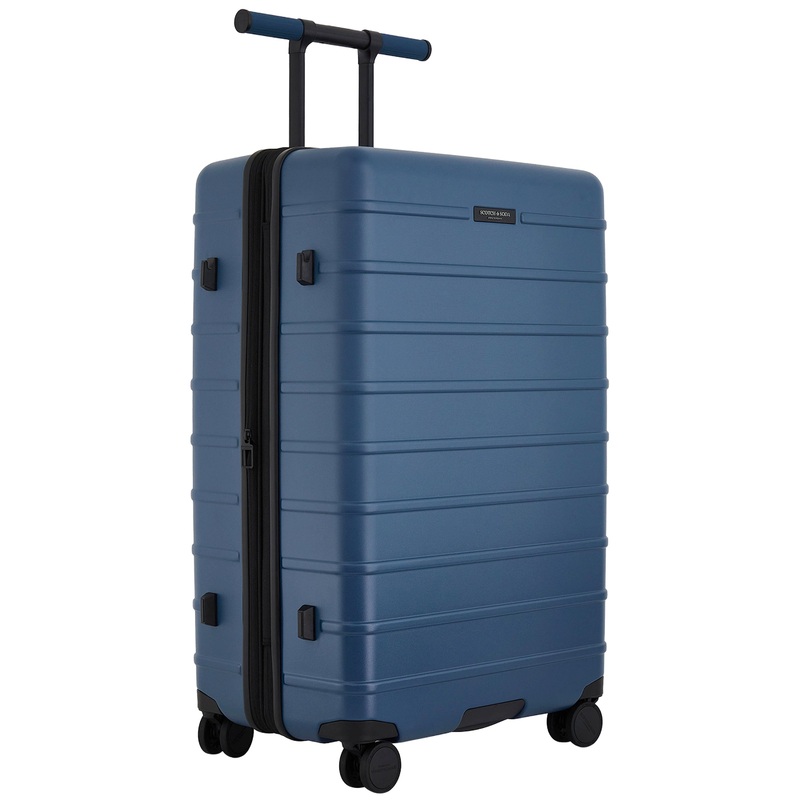Scotch & Soda Tilburg 30″ Suitcase Heritage Blue