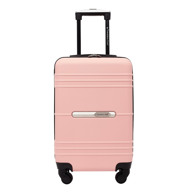 Travelers Club 22″ Richmond Spinner Carry-On Luggage Black