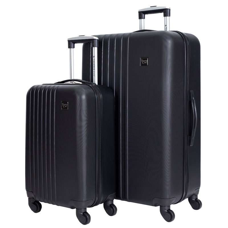Travelers Club Cosmo Hardside Spinner Luggage Black