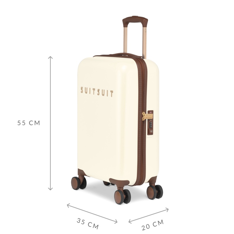 Fab Seventies – Antique White – Carry-on (55 cm)