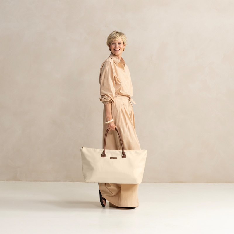 Fab Seventies – Antique White – Travel Tote