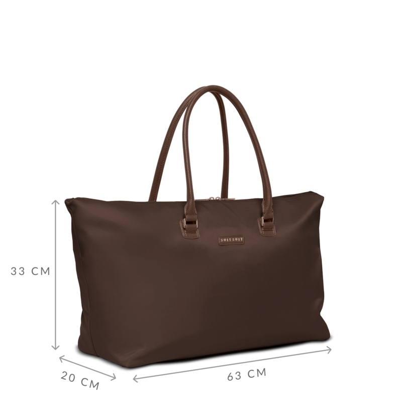 Fab Seventies – Cocoa Brown – Travel Tote