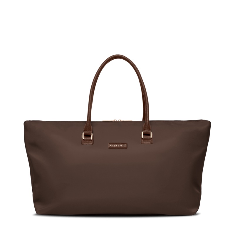 Fab Seventies – Cocoa Brown – Travel Tote