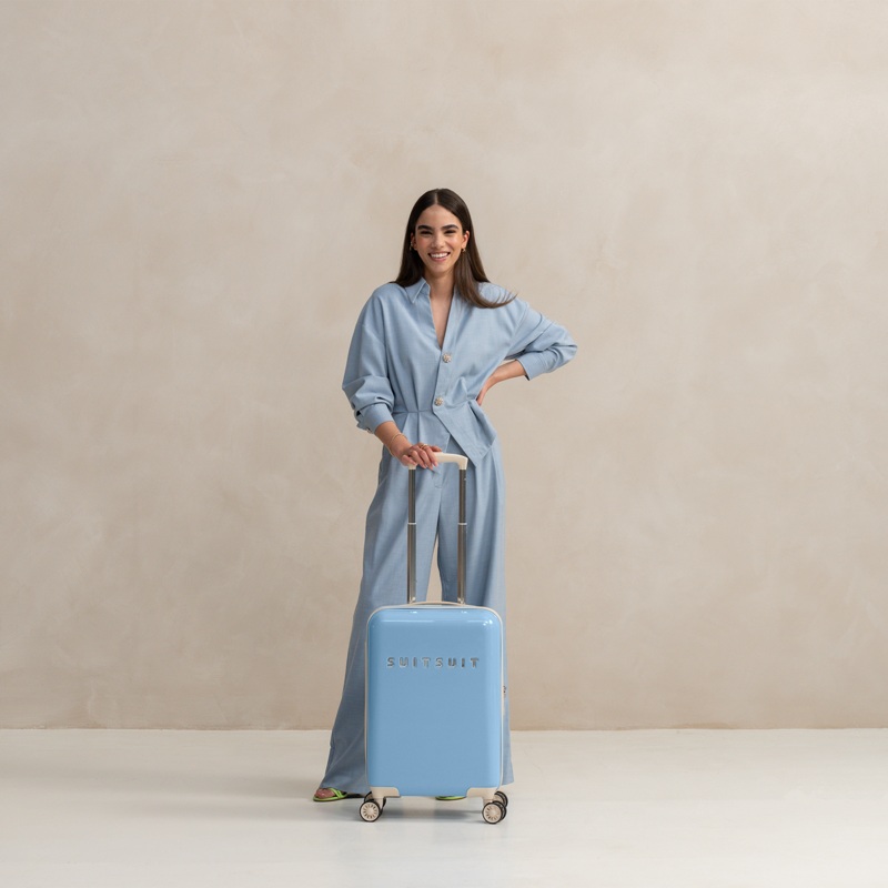 Fabulous Fifties – Chambray Blue – Carry-on (55 cm)