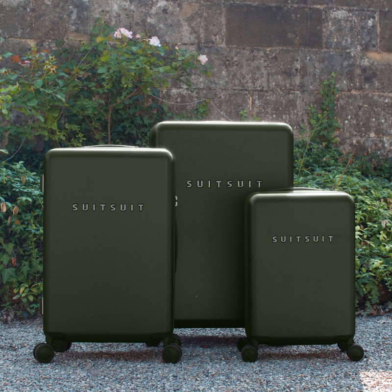 Mystique – Dark Olive – Luggage Set (55/66/76 cm)