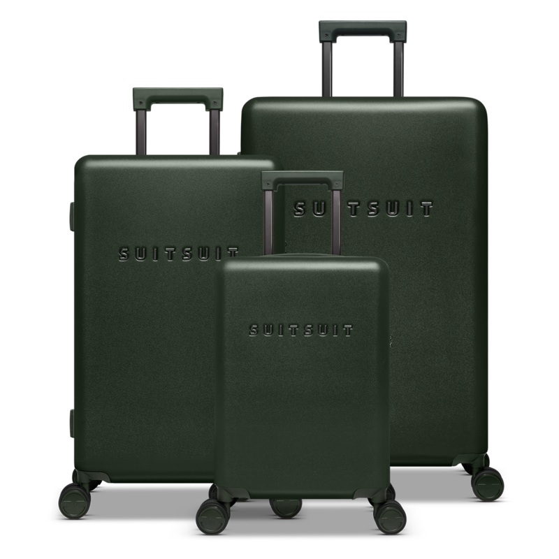 Mystique – Dark Olive – Luggage Set (55/66/76 cm)