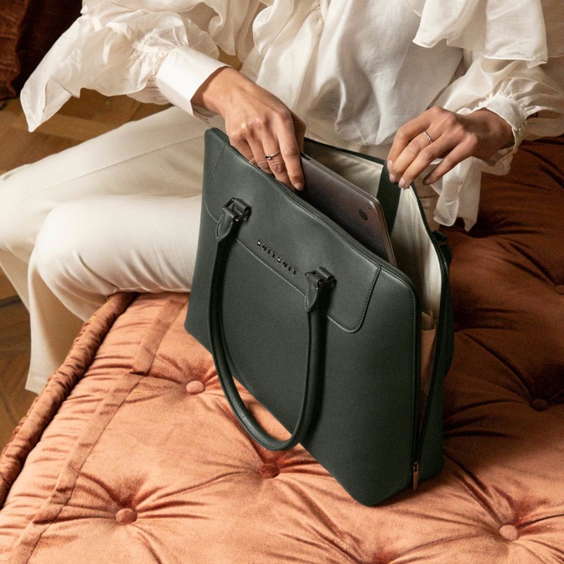 Mystique – Dark Olive – Laptop Bag