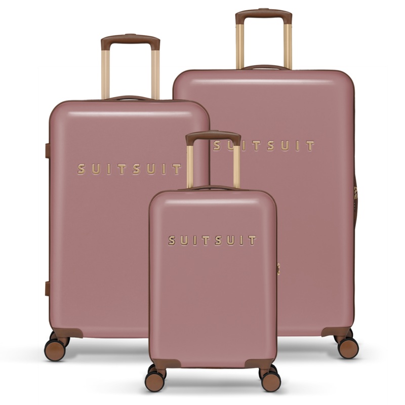 Fab Seventies – Old Rose – Luggage Set (55/66/76 cm)