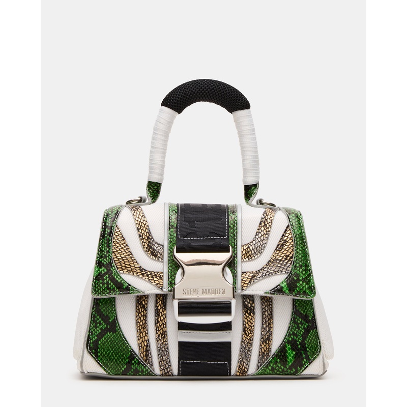 DIEGO BAG GREEN METALLIC GREEN METALLIC