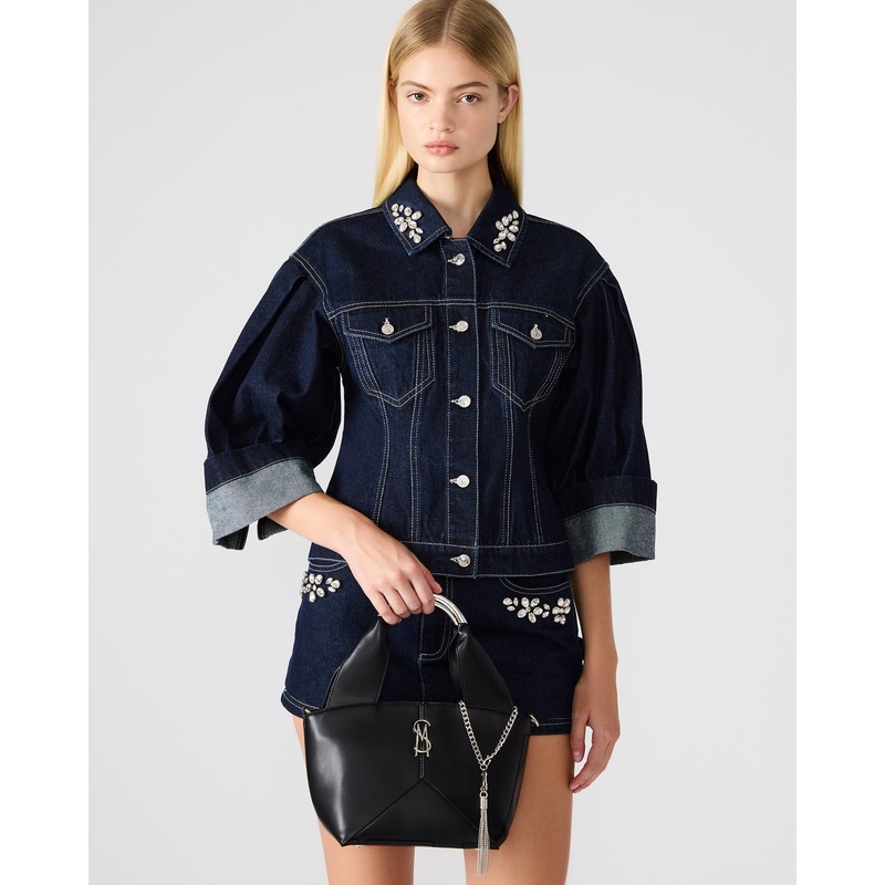 VIV BAG BLACK/SILVER BLACK/SILVER