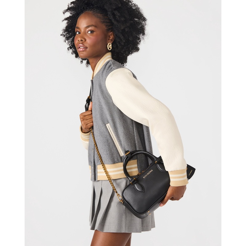 MERIT BAG BLACK LEATHER BLACK LEATHER