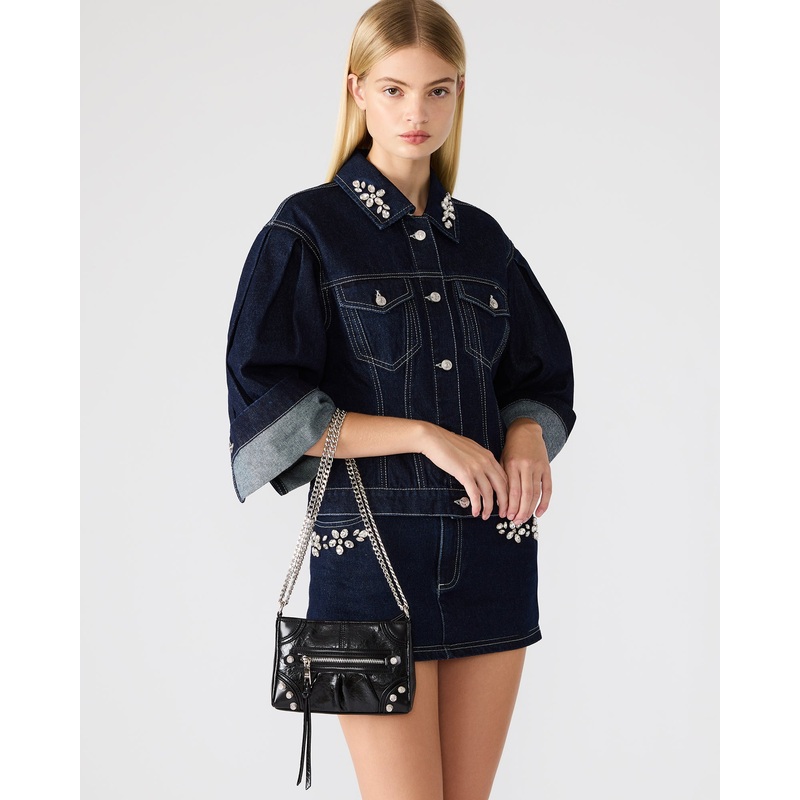 SKY BAG BLACK/SILVER BLACK SILVER