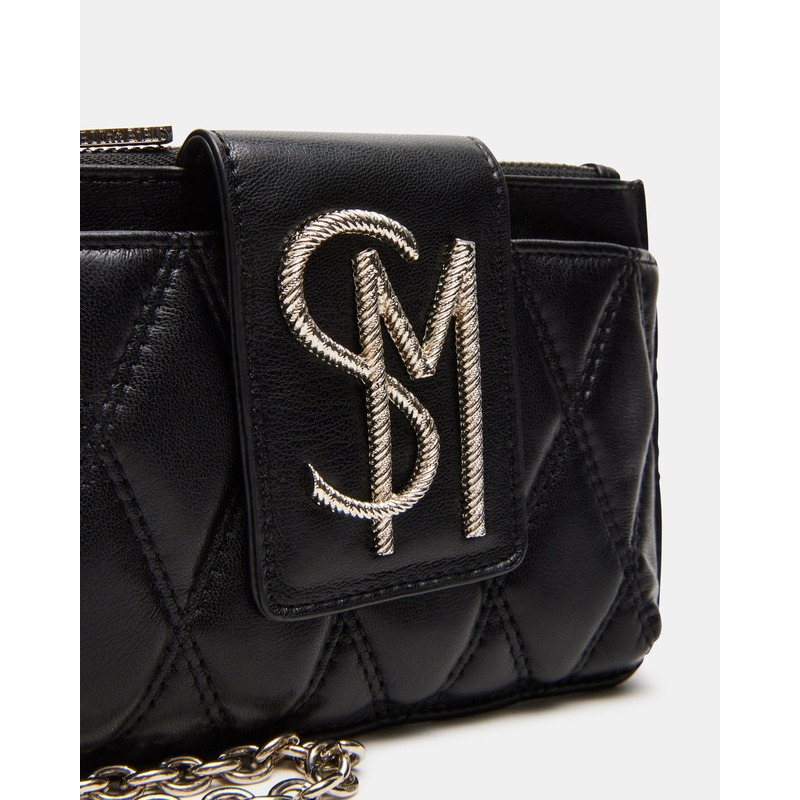 CHEV2 WALLET BLACK BLACK