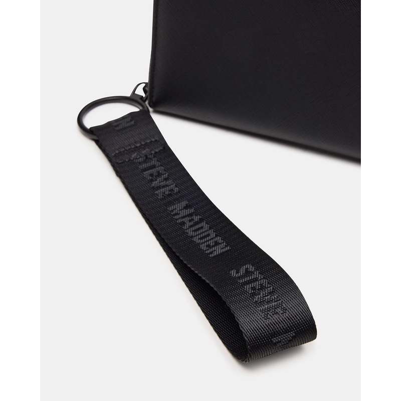 ZIP WALLET BLACK BLACK